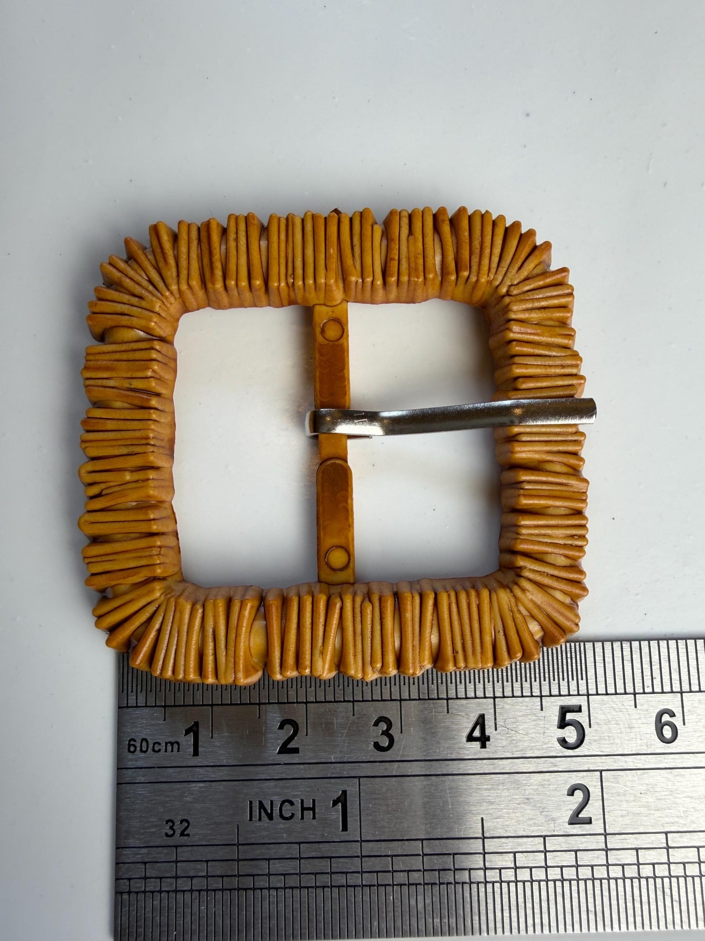 Mock Wood Buckles, Wood Effect Buckles, 3 Sizes