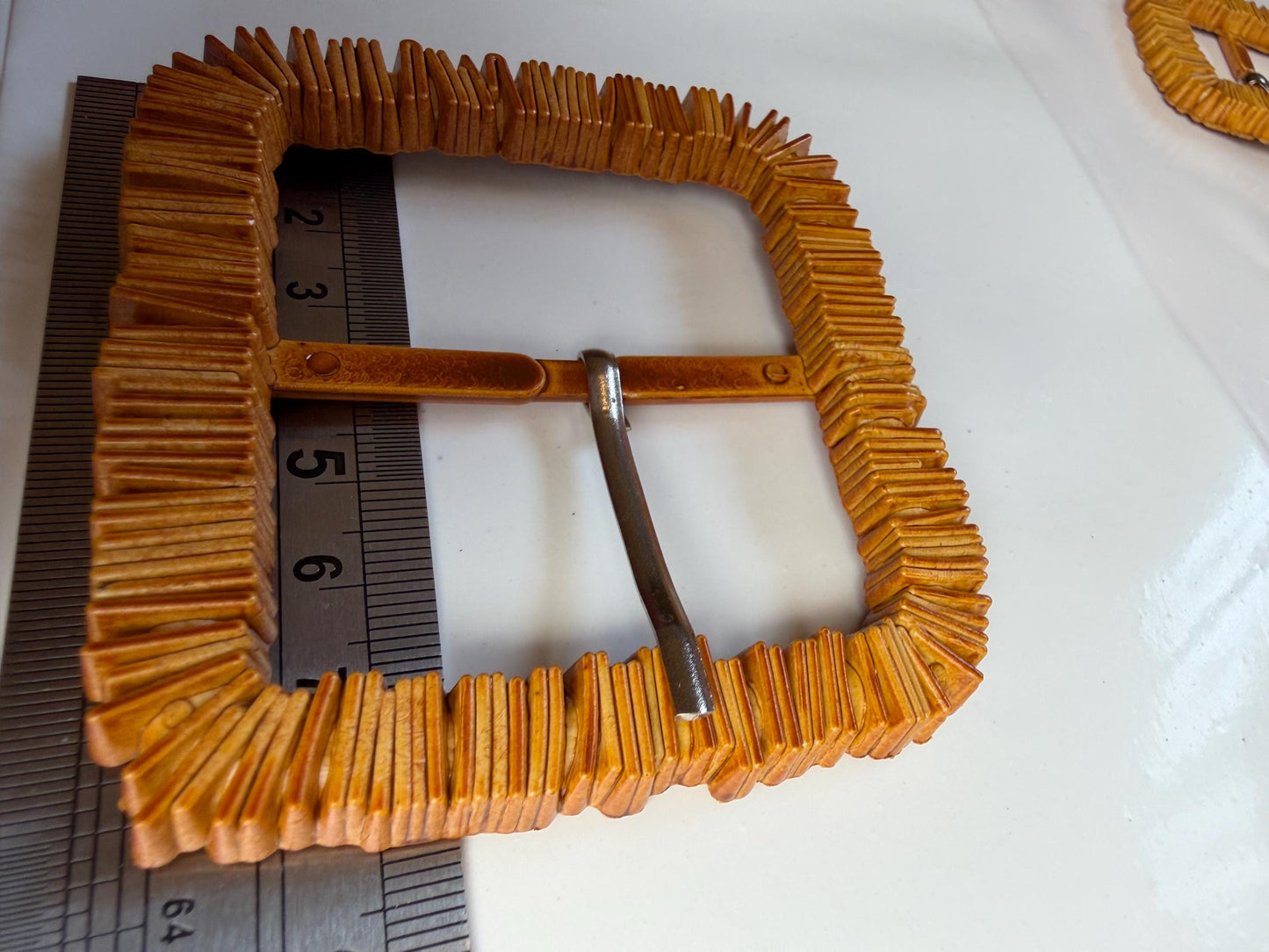Mock Wood Buckles, Wood Effect Buckles, 3 Sizes