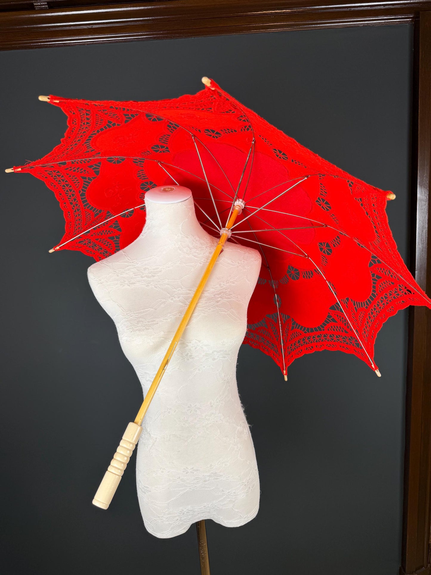 Parasol, Vintage Style, Cotton, 9 Colours, Wedding, Events, Party, Elegant, Style, Sun Protection