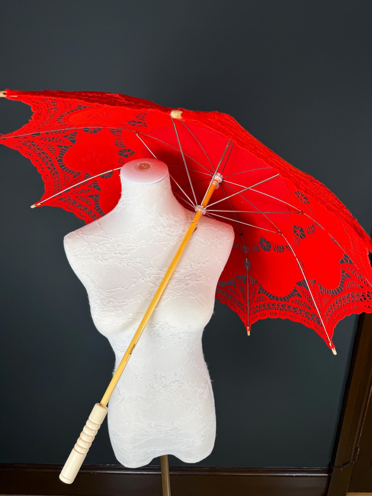 Parasol, Vintage Style, Cotton, 9 Colours, Wedding, Events, Party, Elegant, Style, Sun Protection