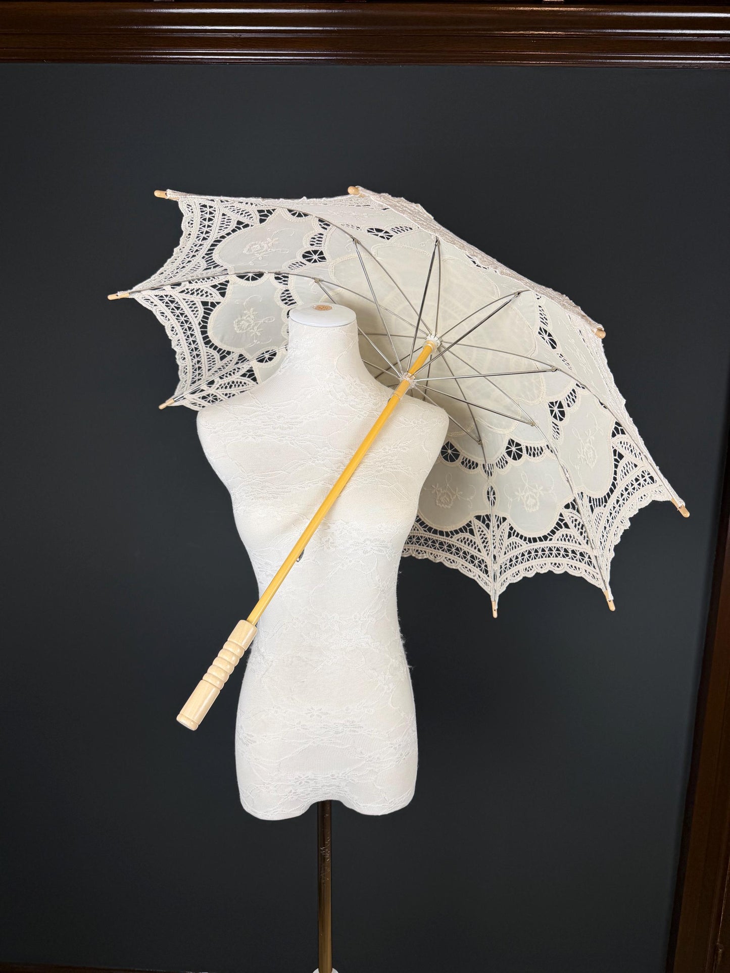Parasol, Vintage Style, Cotton, 9 Colours, Wedding, Events, Party, Elegant, Style, Sun Protection