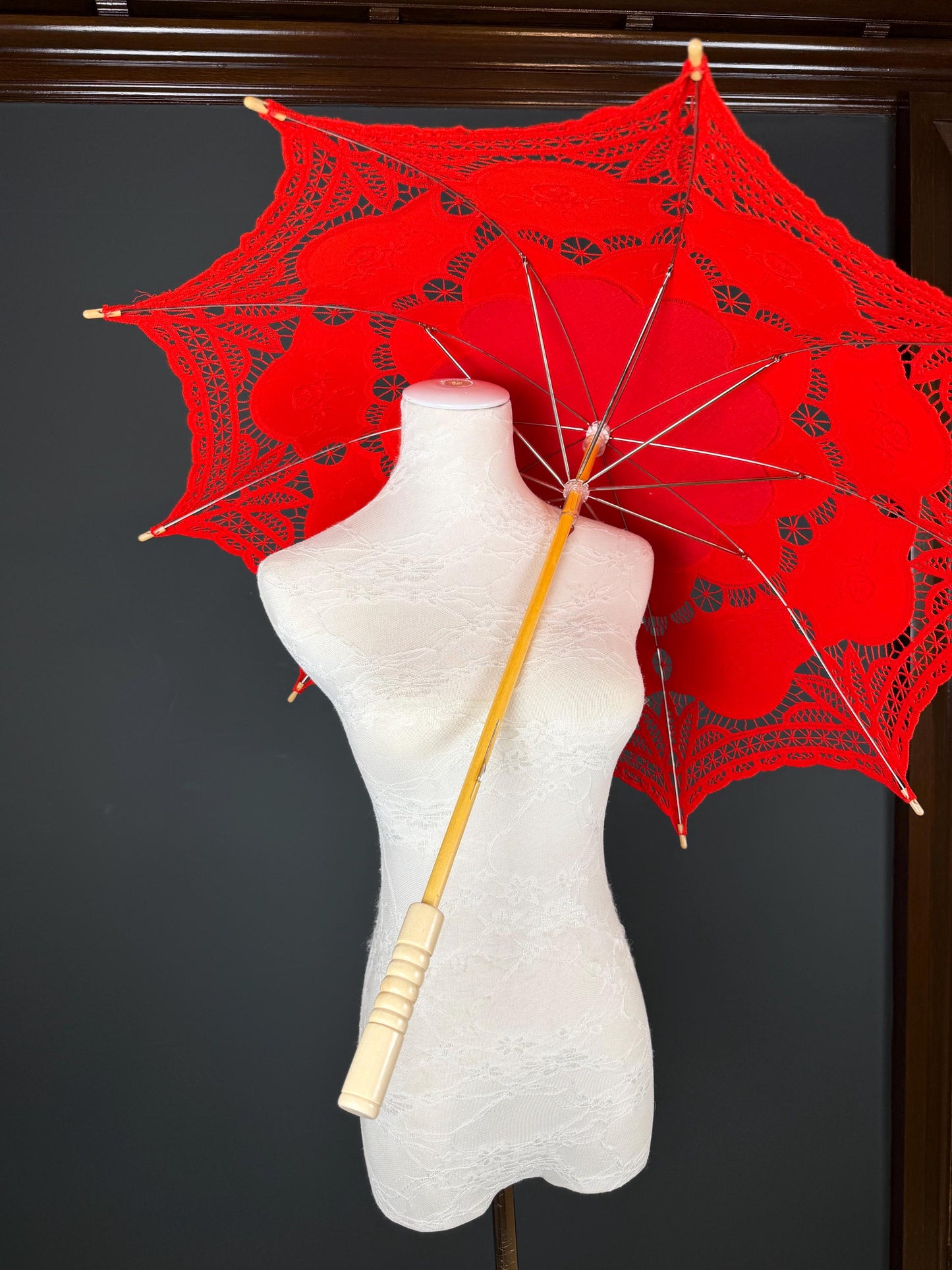 Parasol, Vintage Style, Cotton, 9 Colours, Wedding, Events, Party, Elegant, Style, Sun Protection