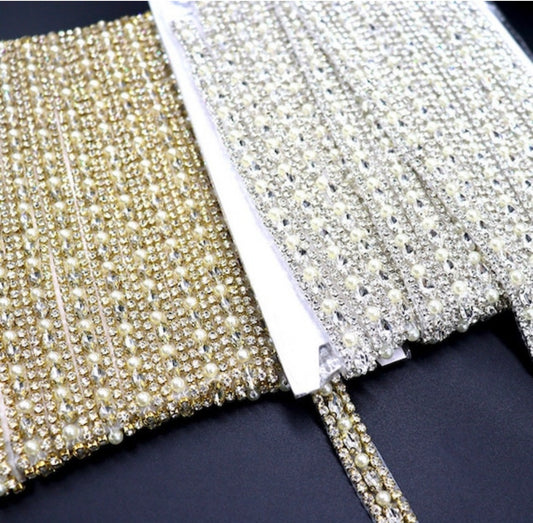 Loose Rhinestone Diamante Chain