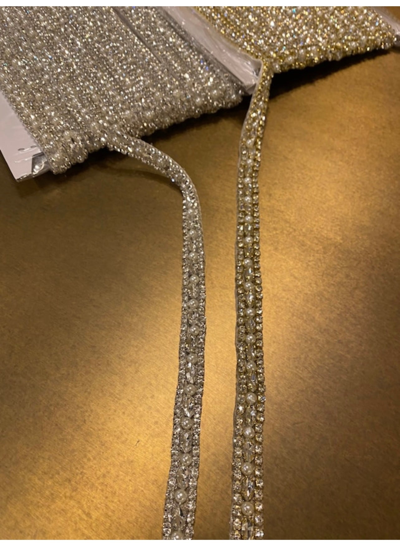 Loose Rhinestone Diamante Chain