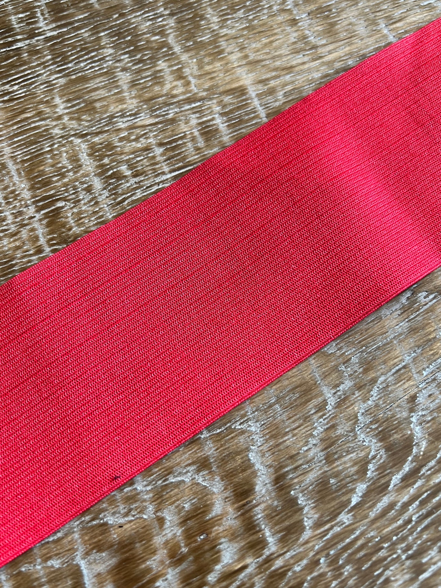 65mm Red Woven Elastic