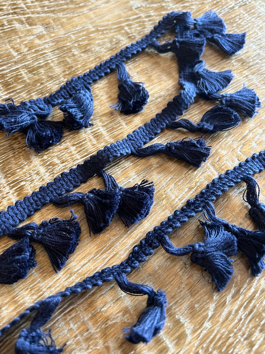 Navy Tassle Tape