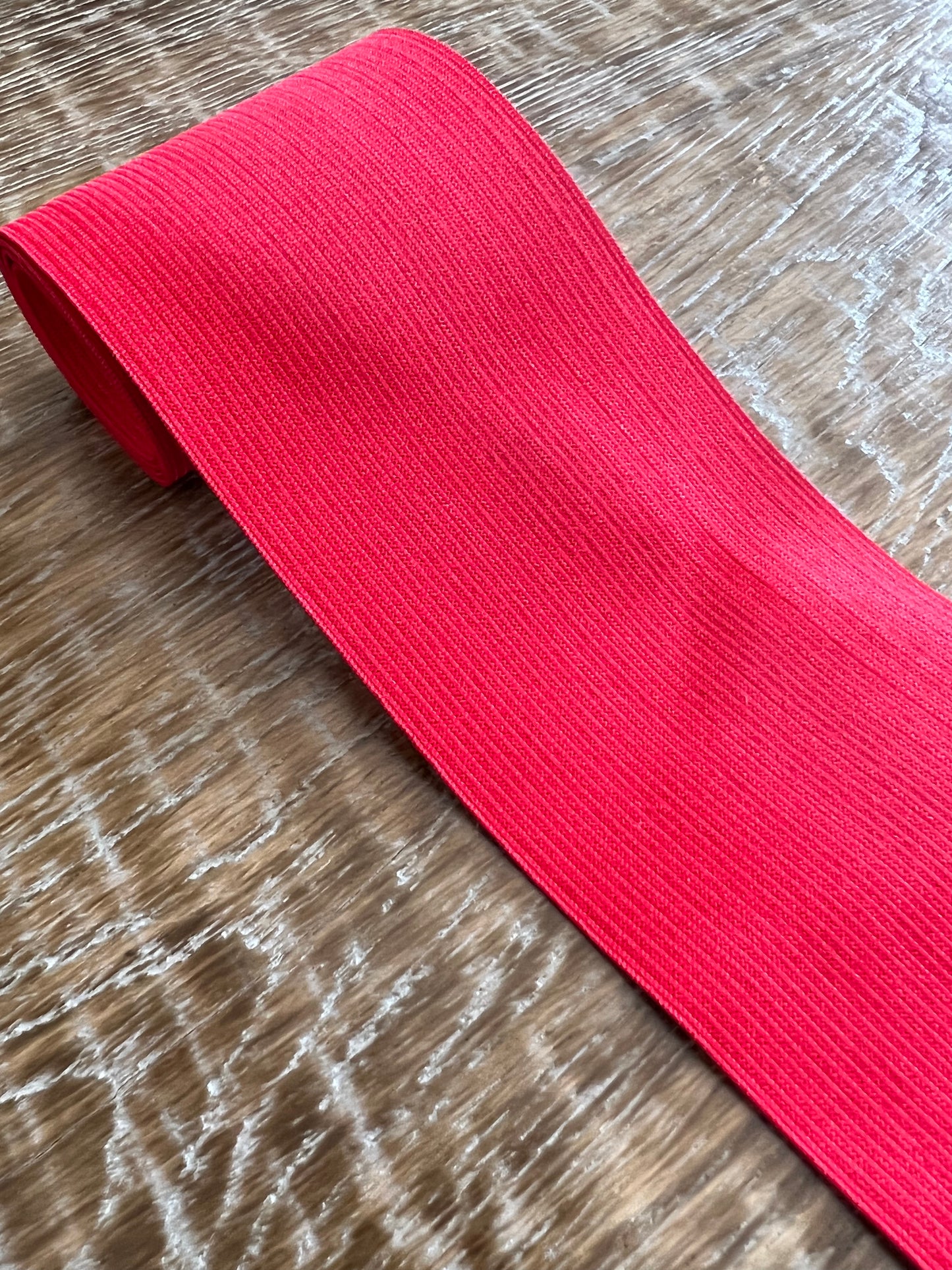 65mm Red Woven Elastic