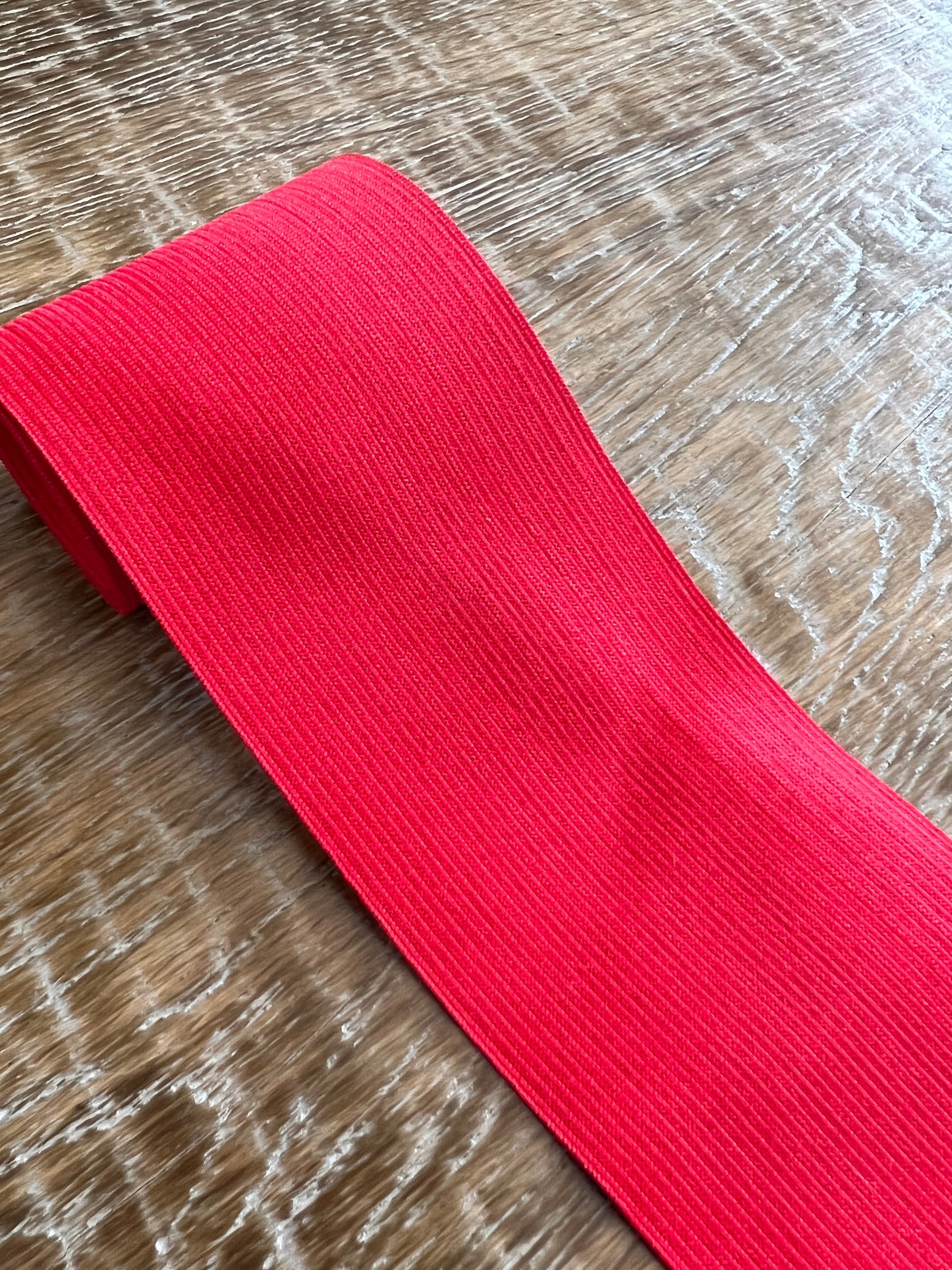 65mm Red Woven Elastic