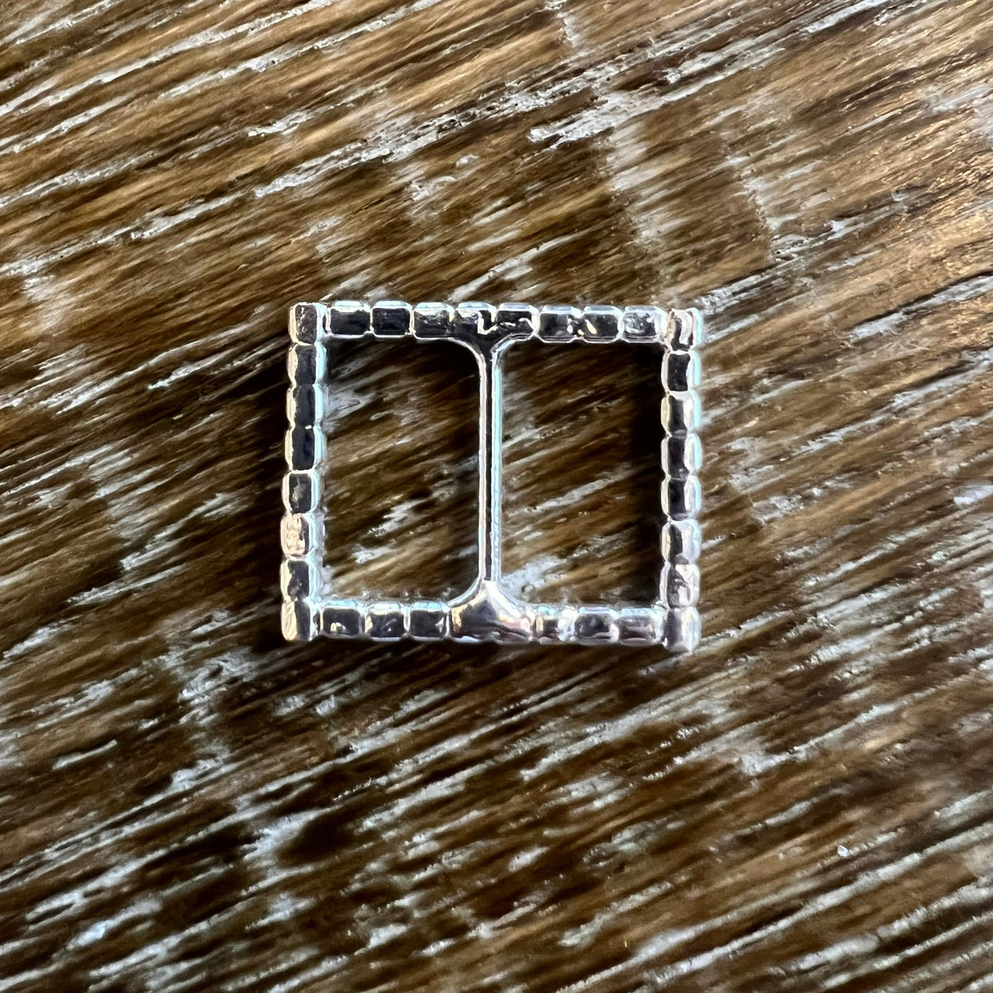 Square Diamante Buckle