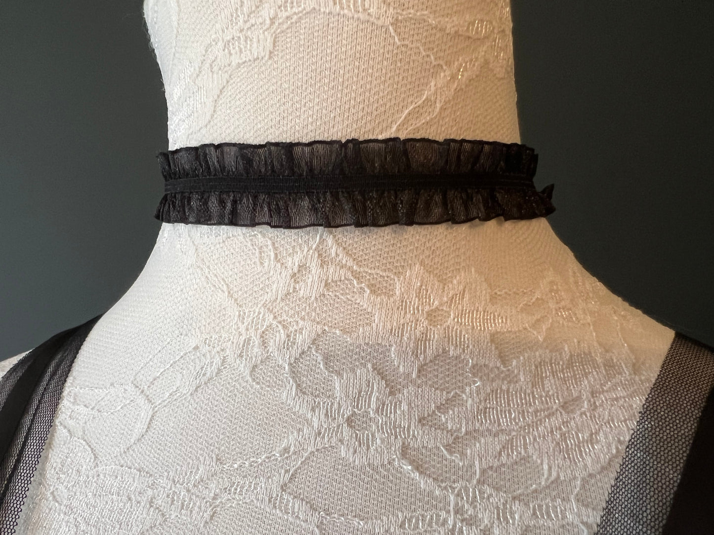 2cm Organza Elastic