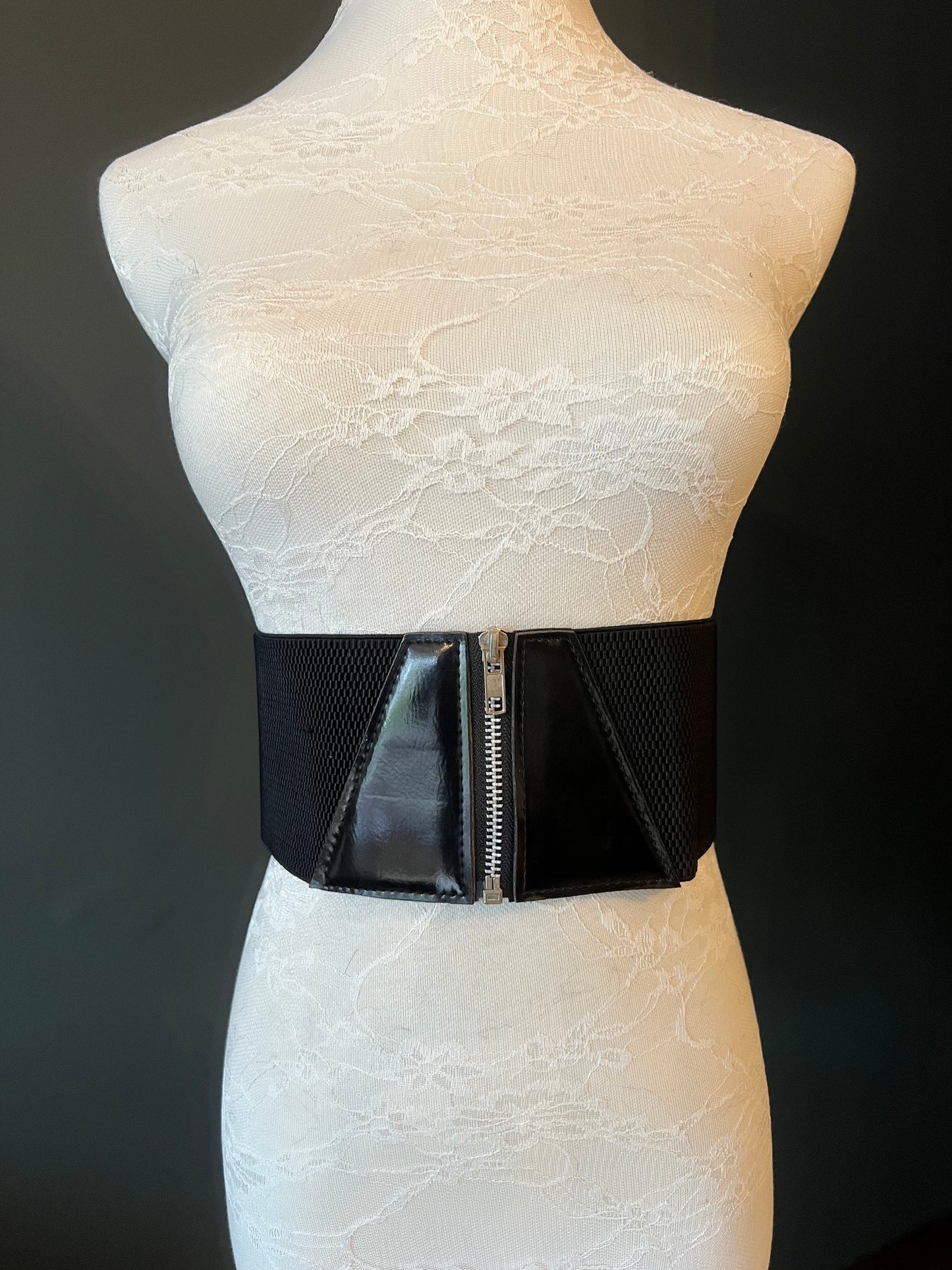 10cm Zip Corset Stretch Belt