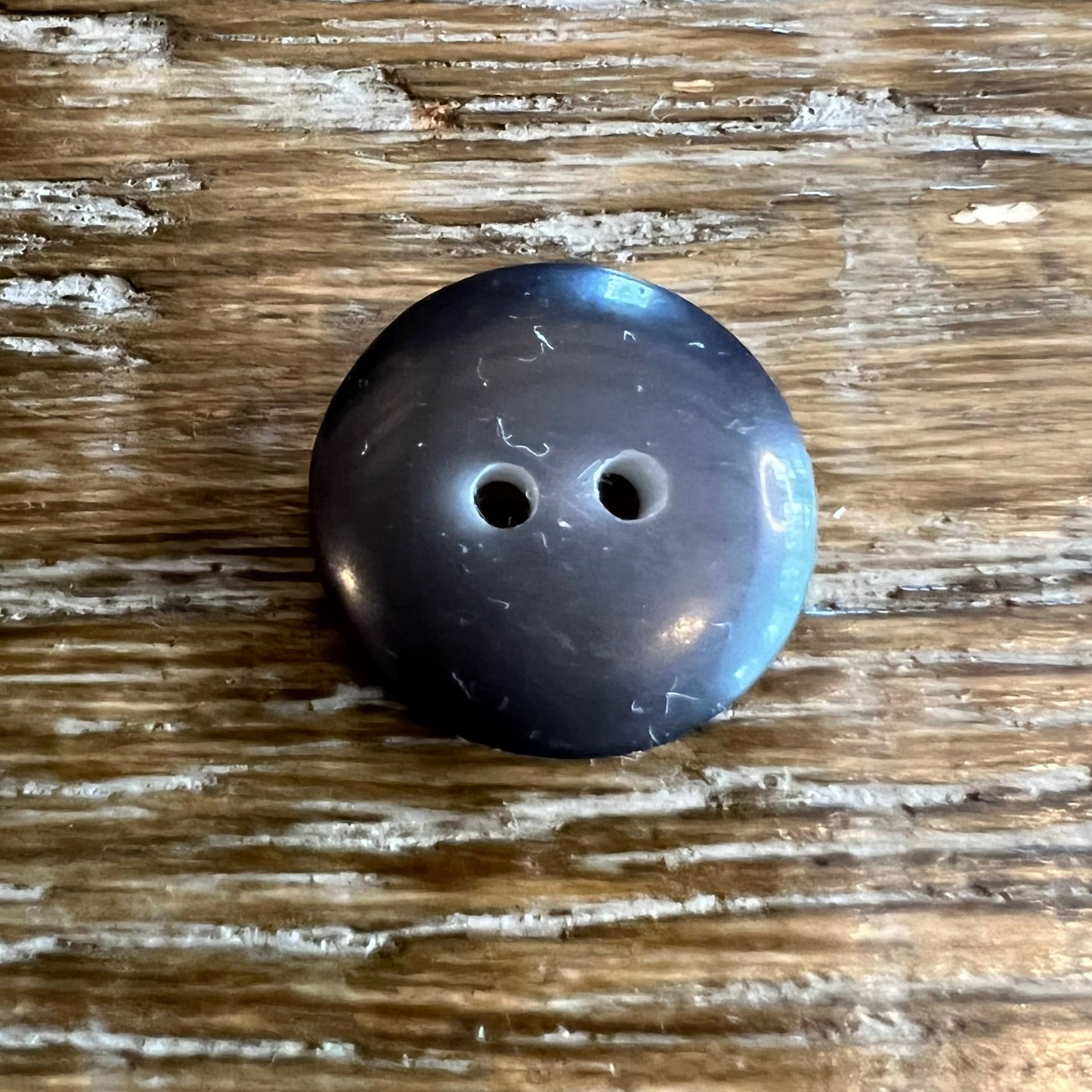 18mm Grey Dipped Button (28L)