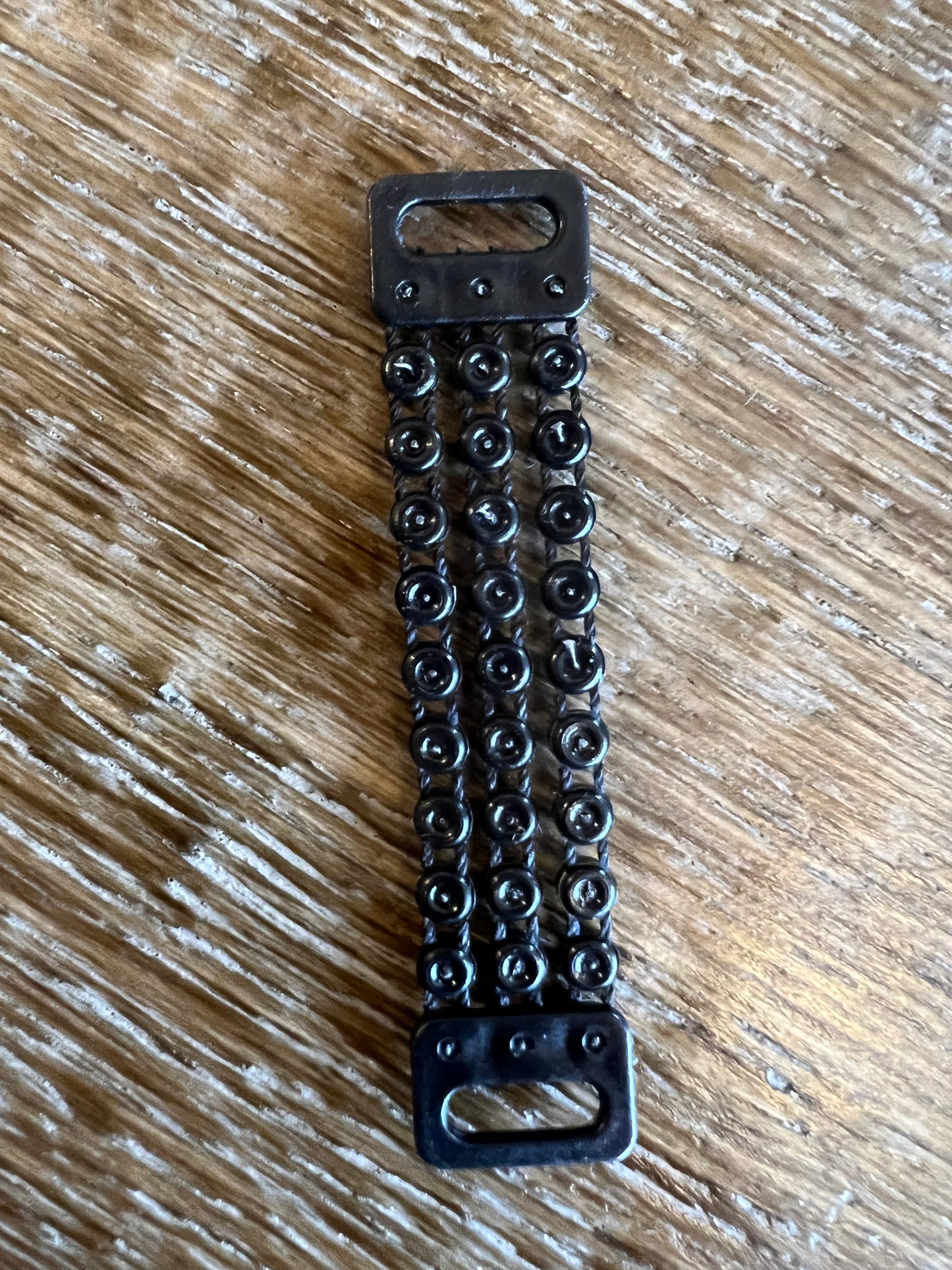 3 Row Diamanté Buckle - Flexible