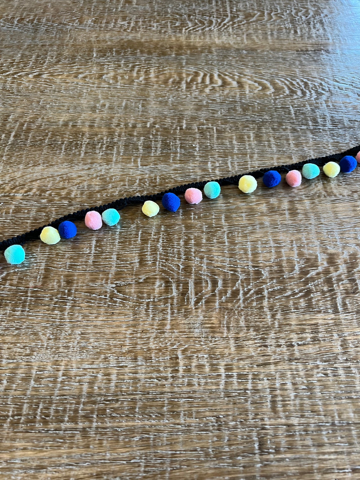 Multi Colour Pom Pom Tape