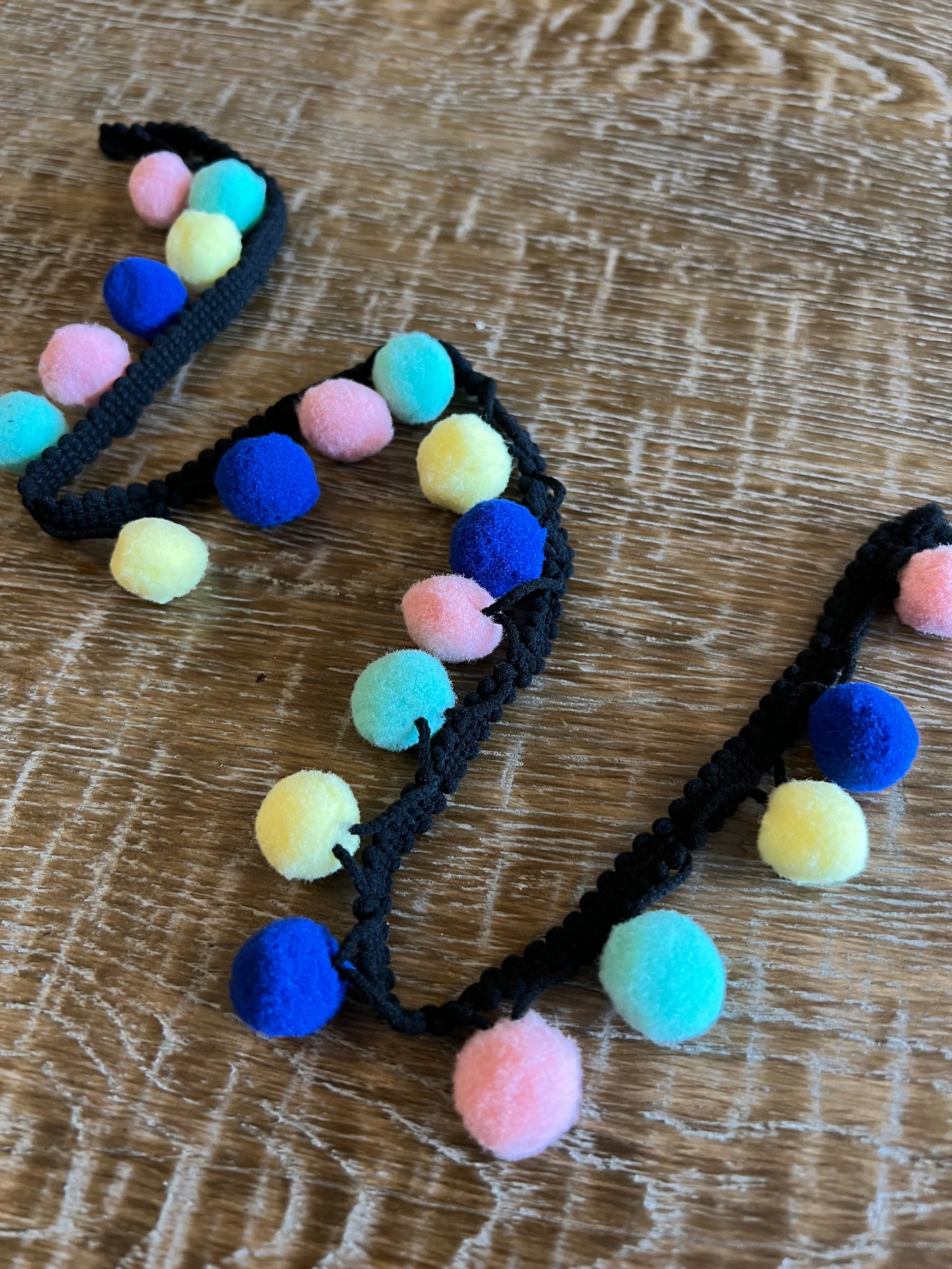 Multi Colour Pom Pom Tape