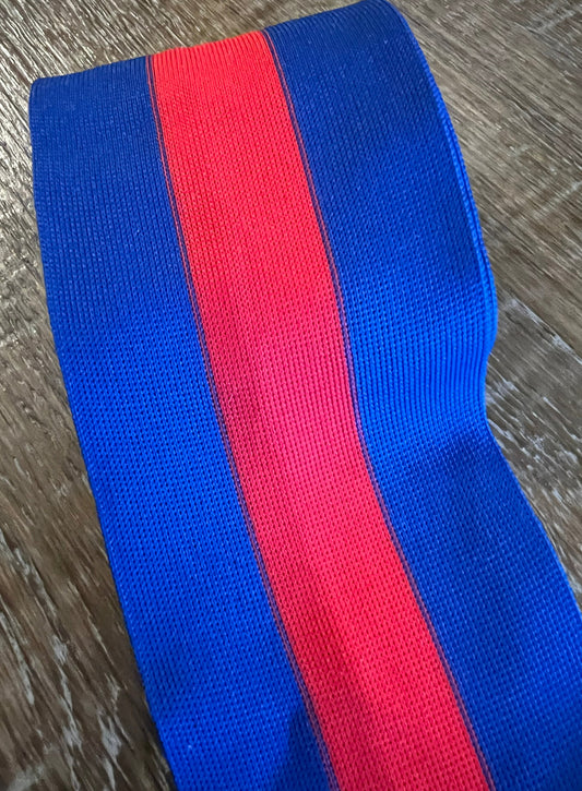 8cm Three Stripe Woven Tape