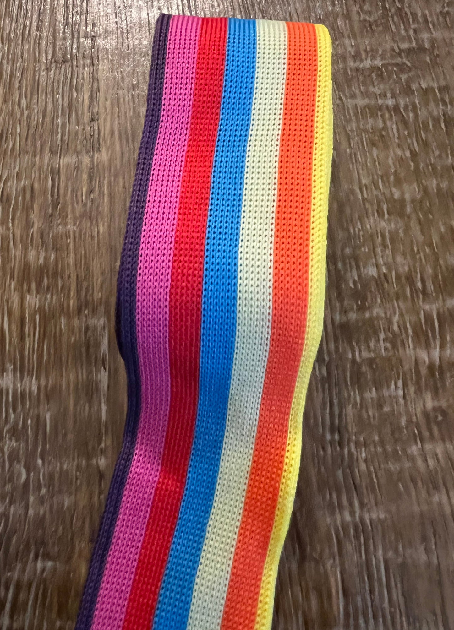 3cm Seven Stripe Rainbow Tape