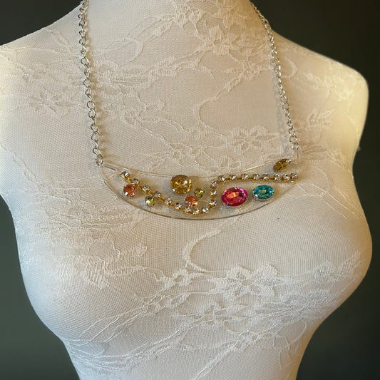 Jewel Perspex Necklace