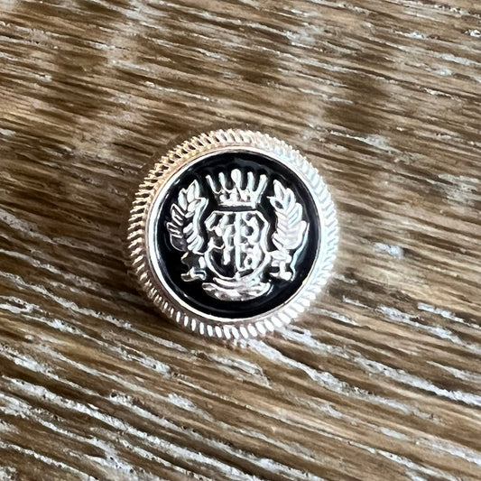 20mm Shield Crest Button (32L)