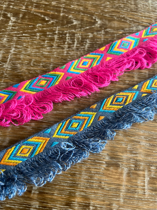 3cm Jacquard Embroidered Woven Tape