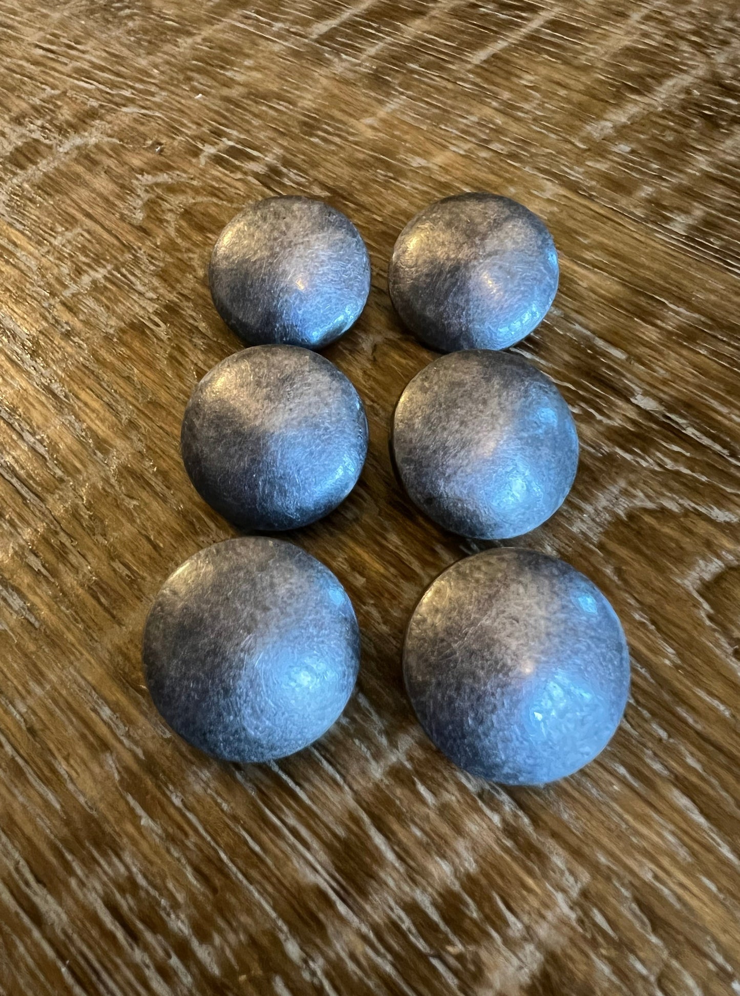 25mm Gunmetal Dome Button (40L)