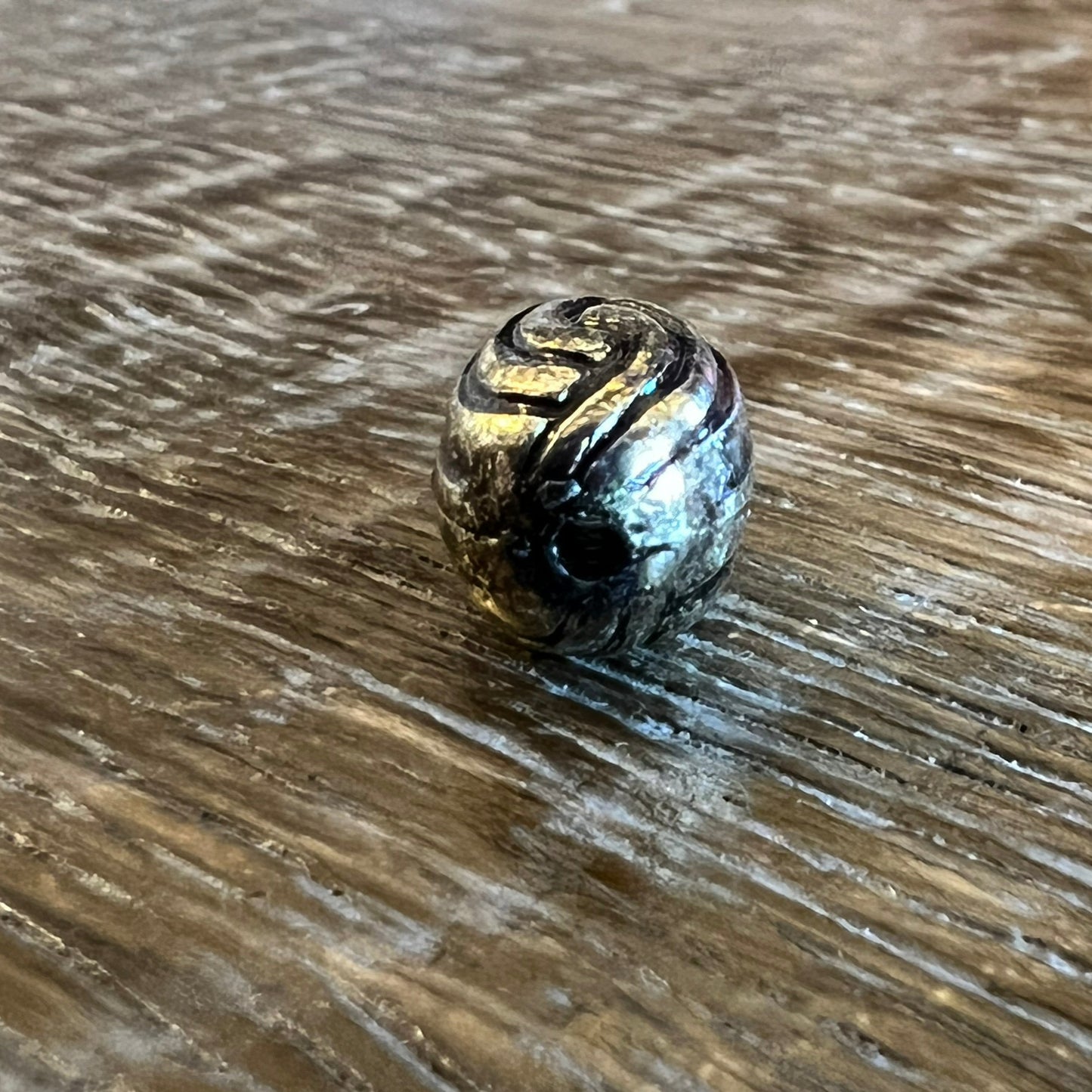 Antique Patterned Bead