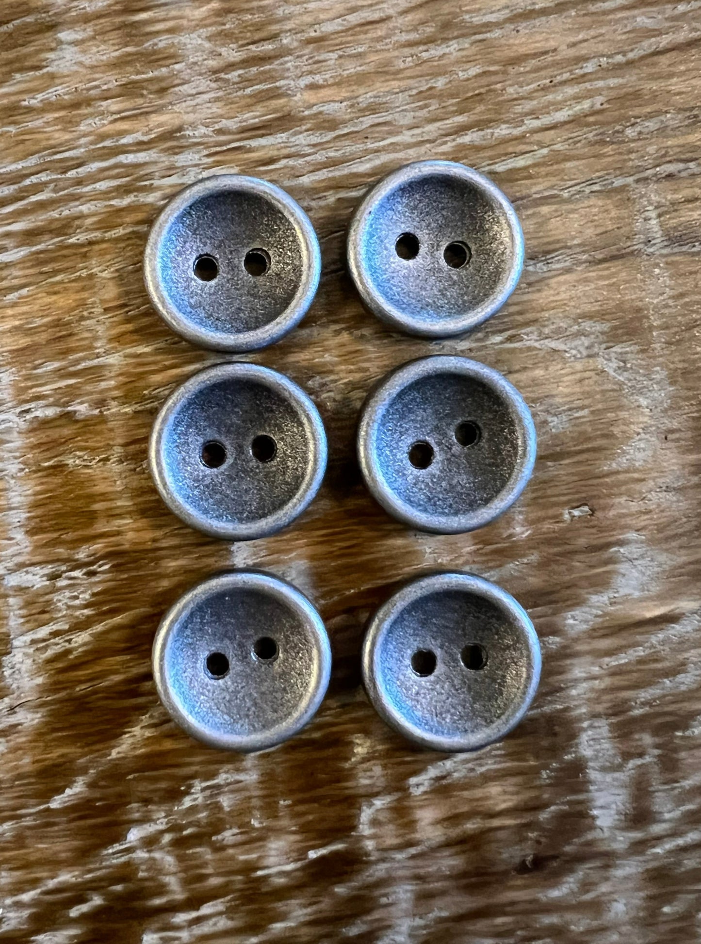 15mm Gunmetal Button (24L)