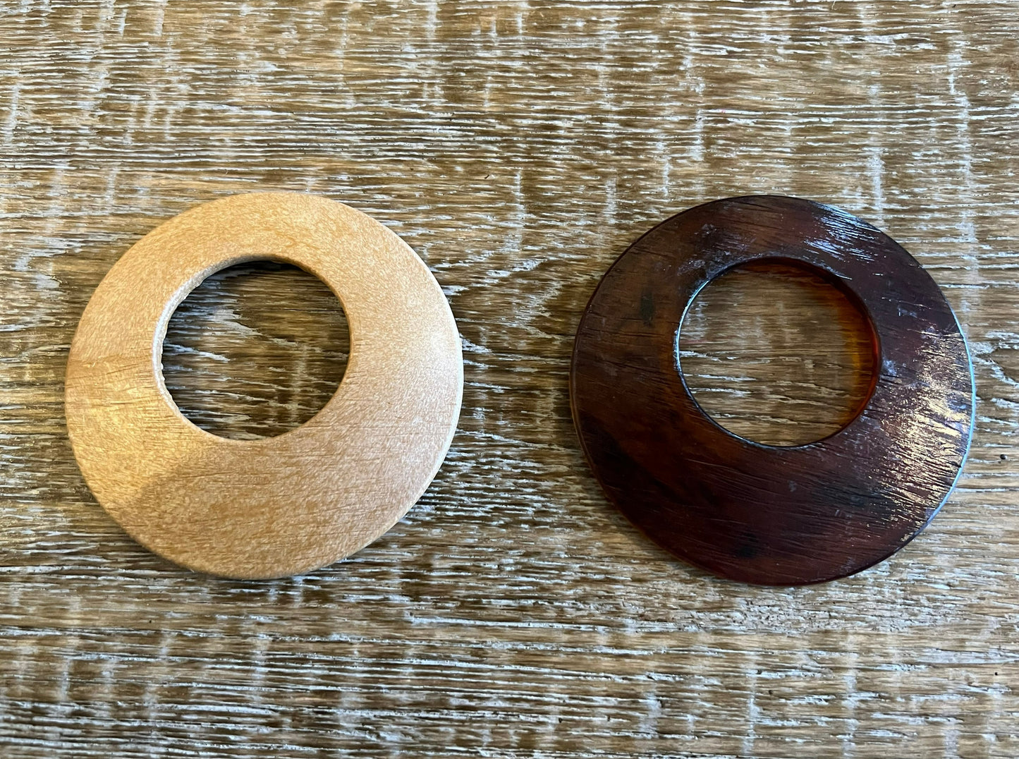 Wooden Ring Pendant