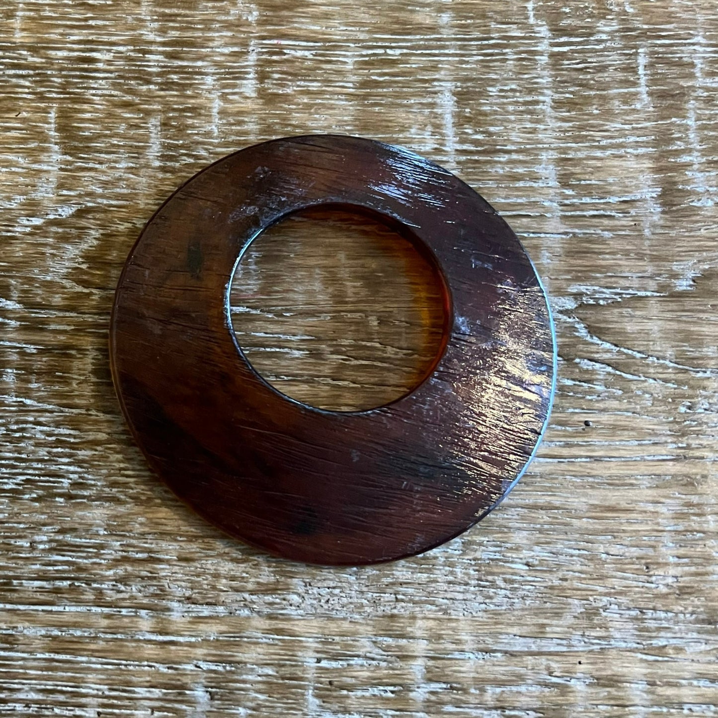 Wooden Ring Pendant