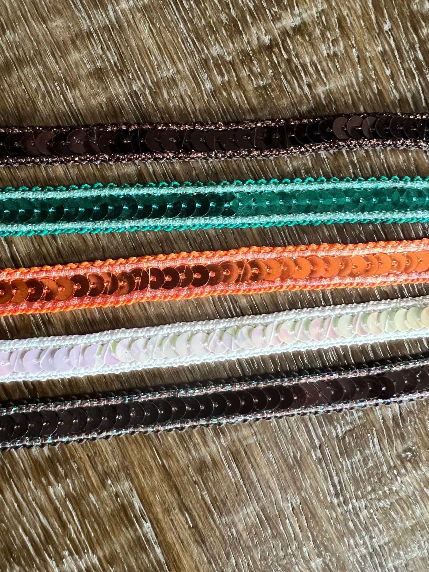 12mm Woven Sequin Tape