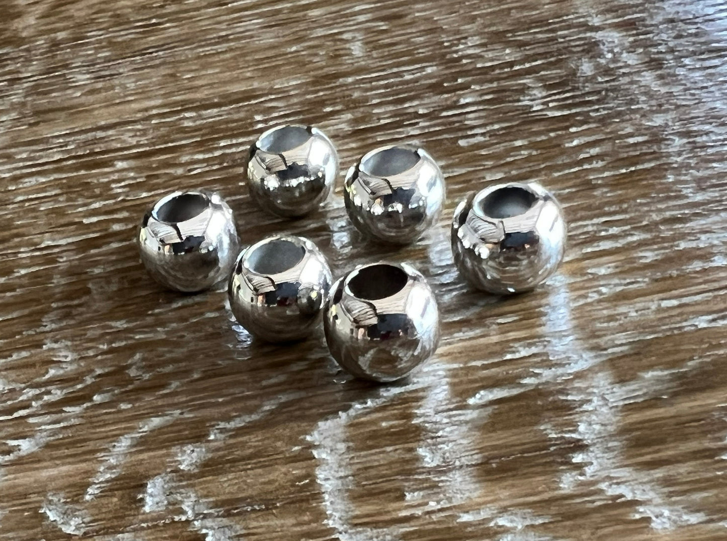 10mm Metallic Beads