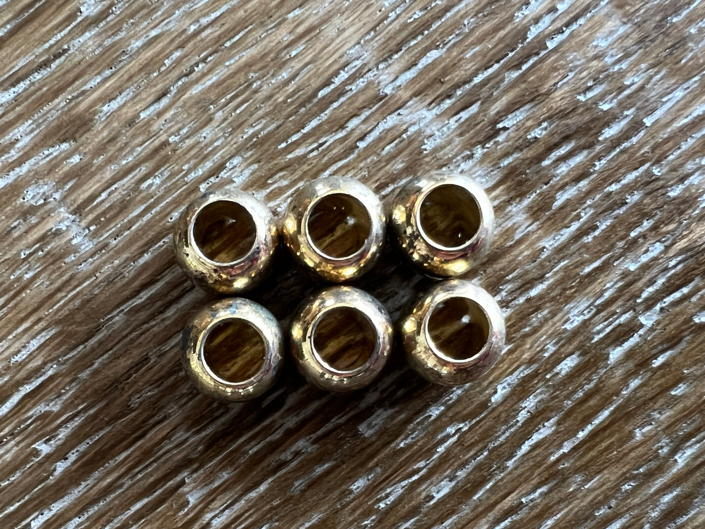 9mm Metallic Beads