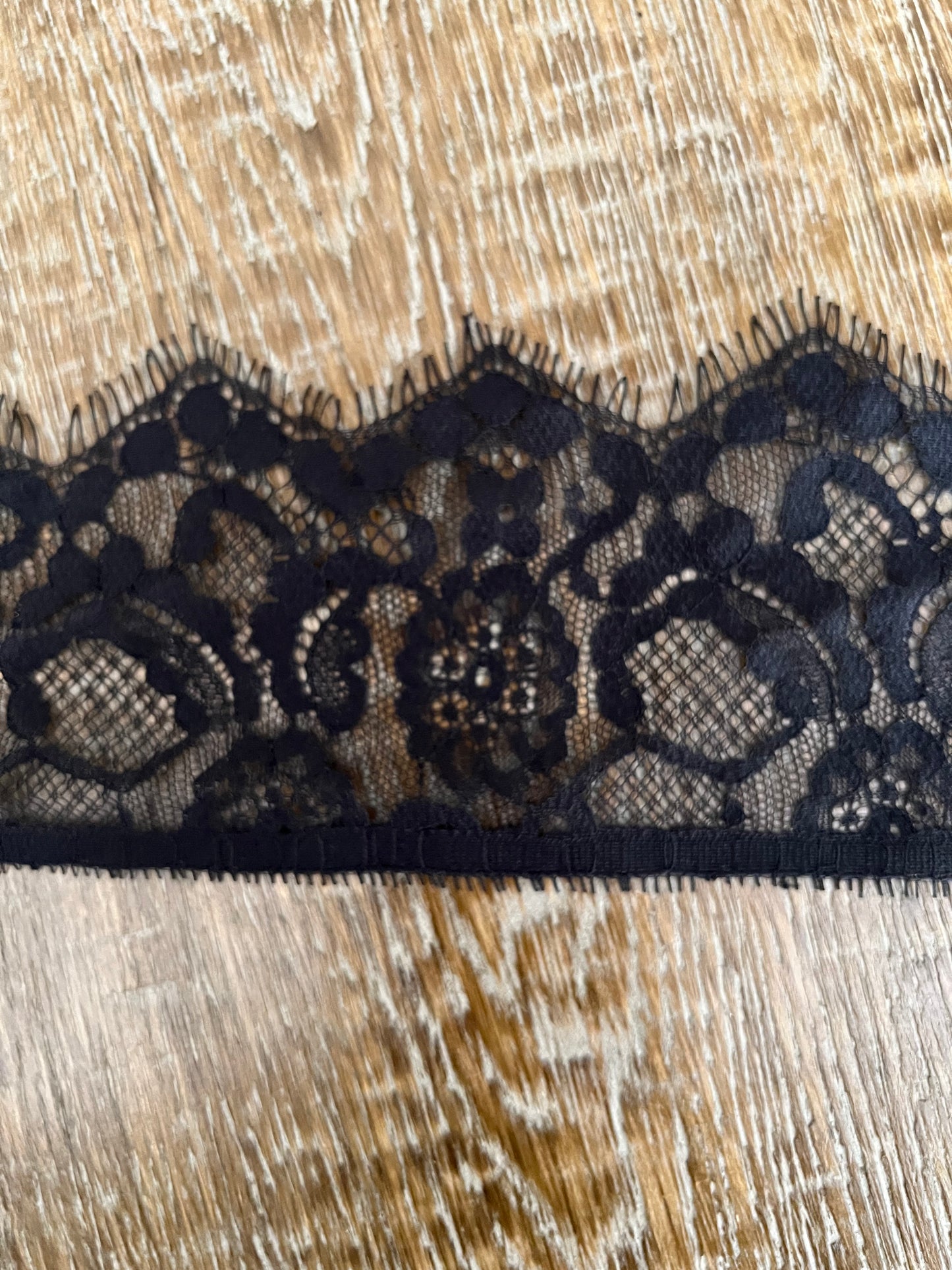 8.5cm Black Eyelash Lace