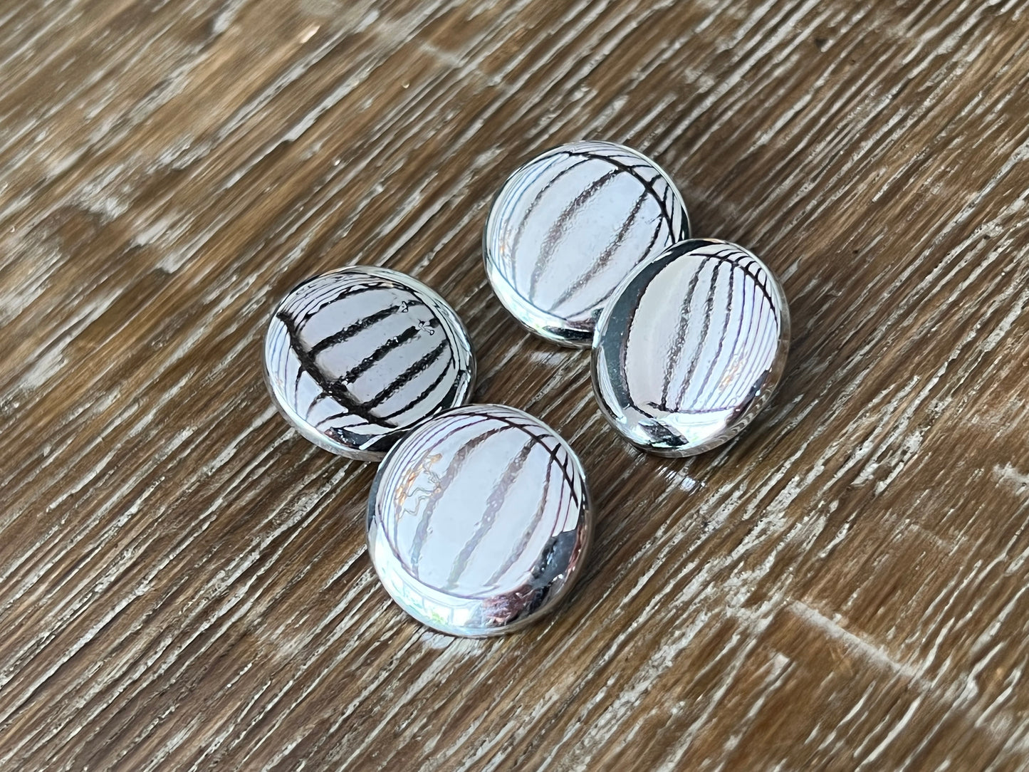 21mm Shiny Shank Blazer Buttons 34L