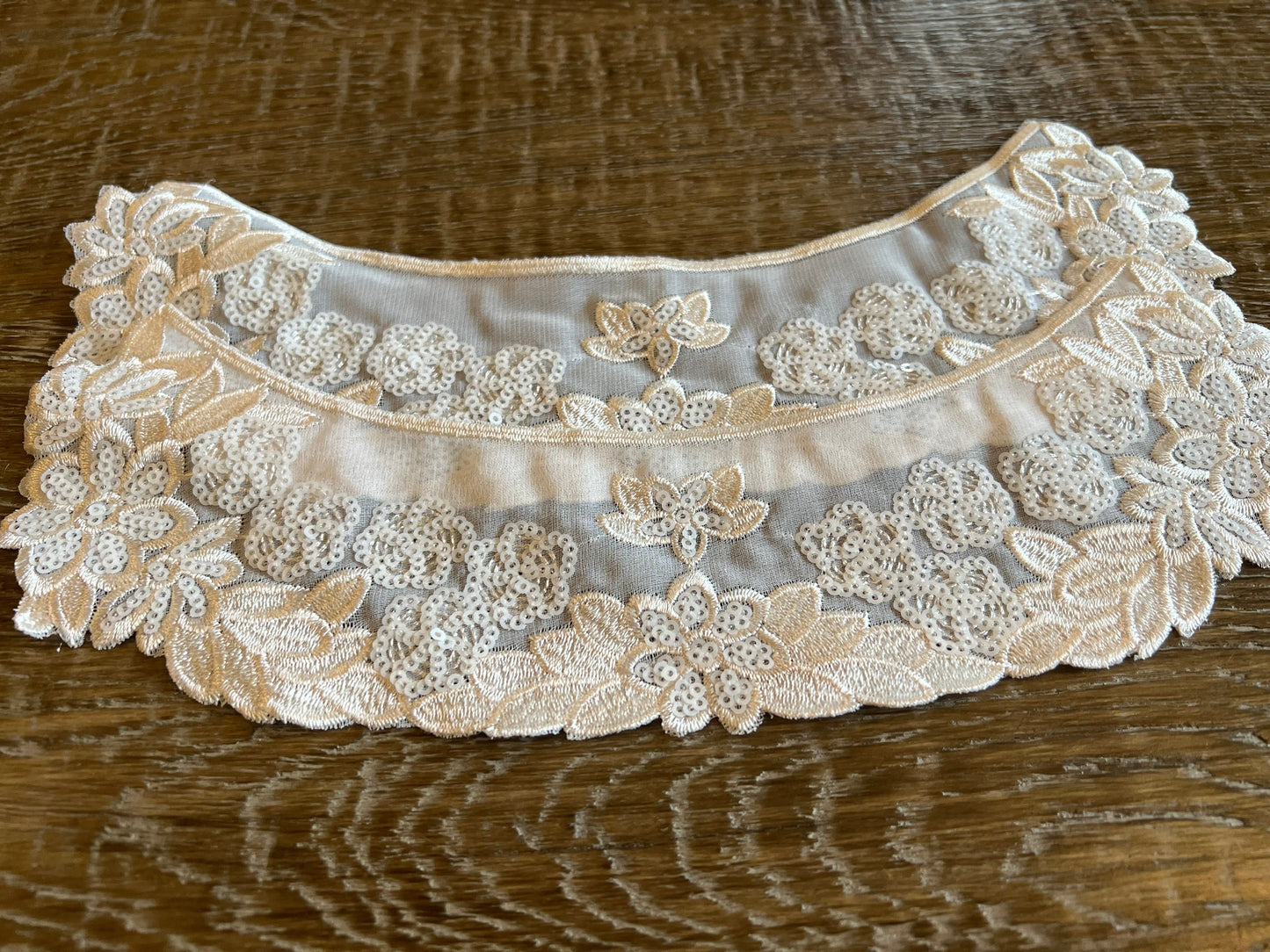 Floral Sequin Trim (Pair)