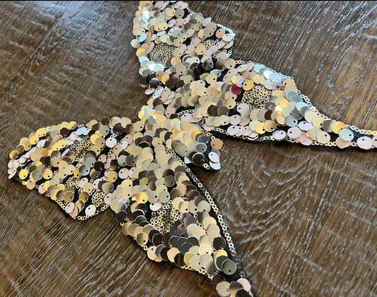 Sequin Butterfly Trim