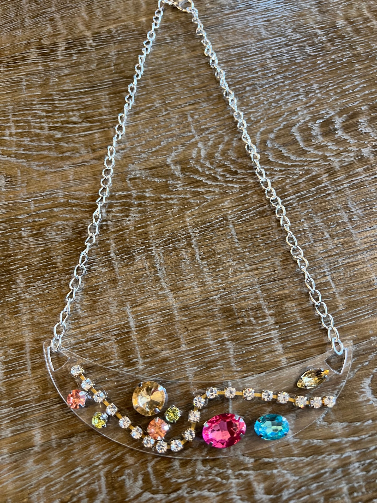 Jewel Perspex Necklace