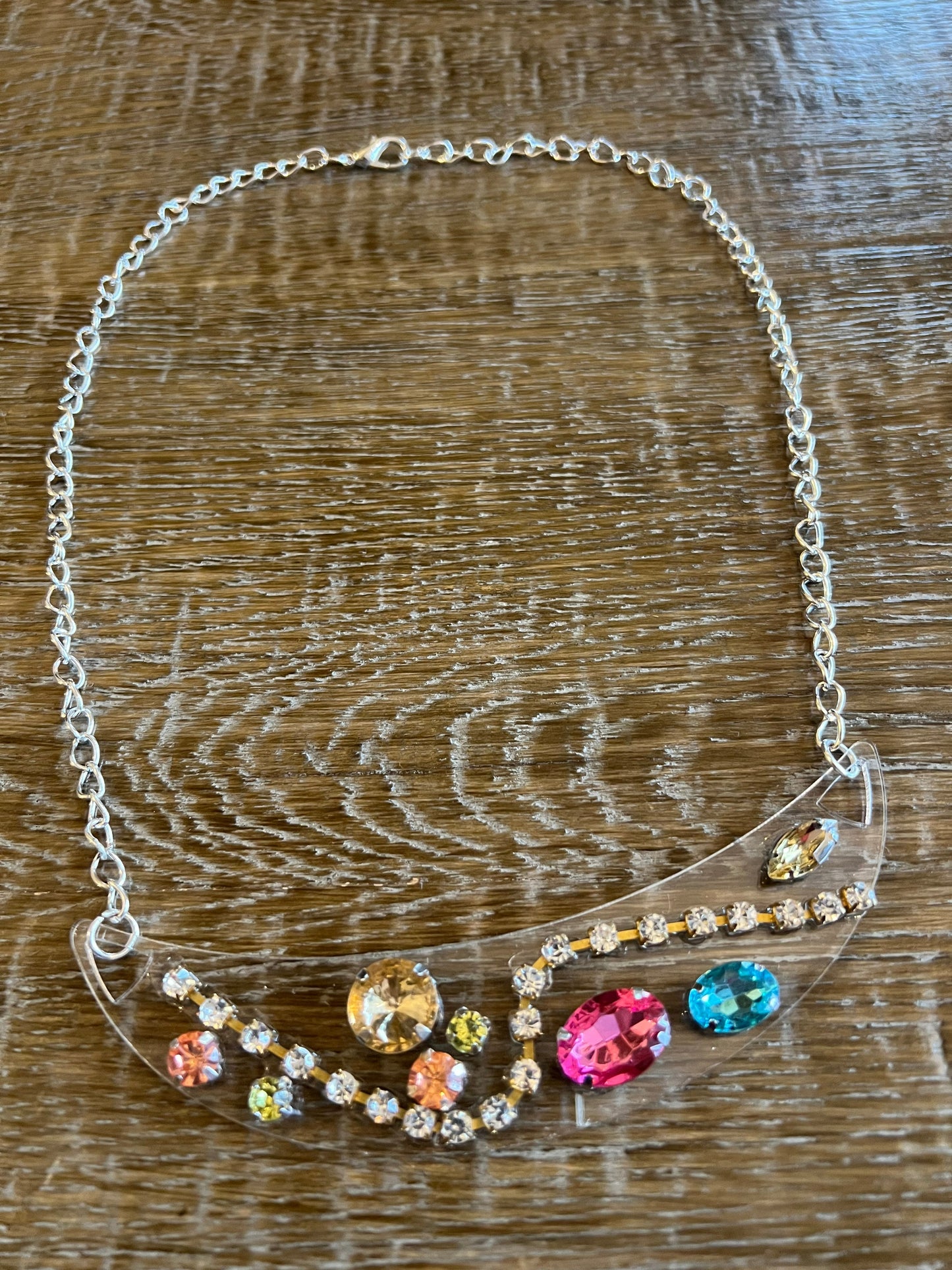 Jewel Perspex Necklace