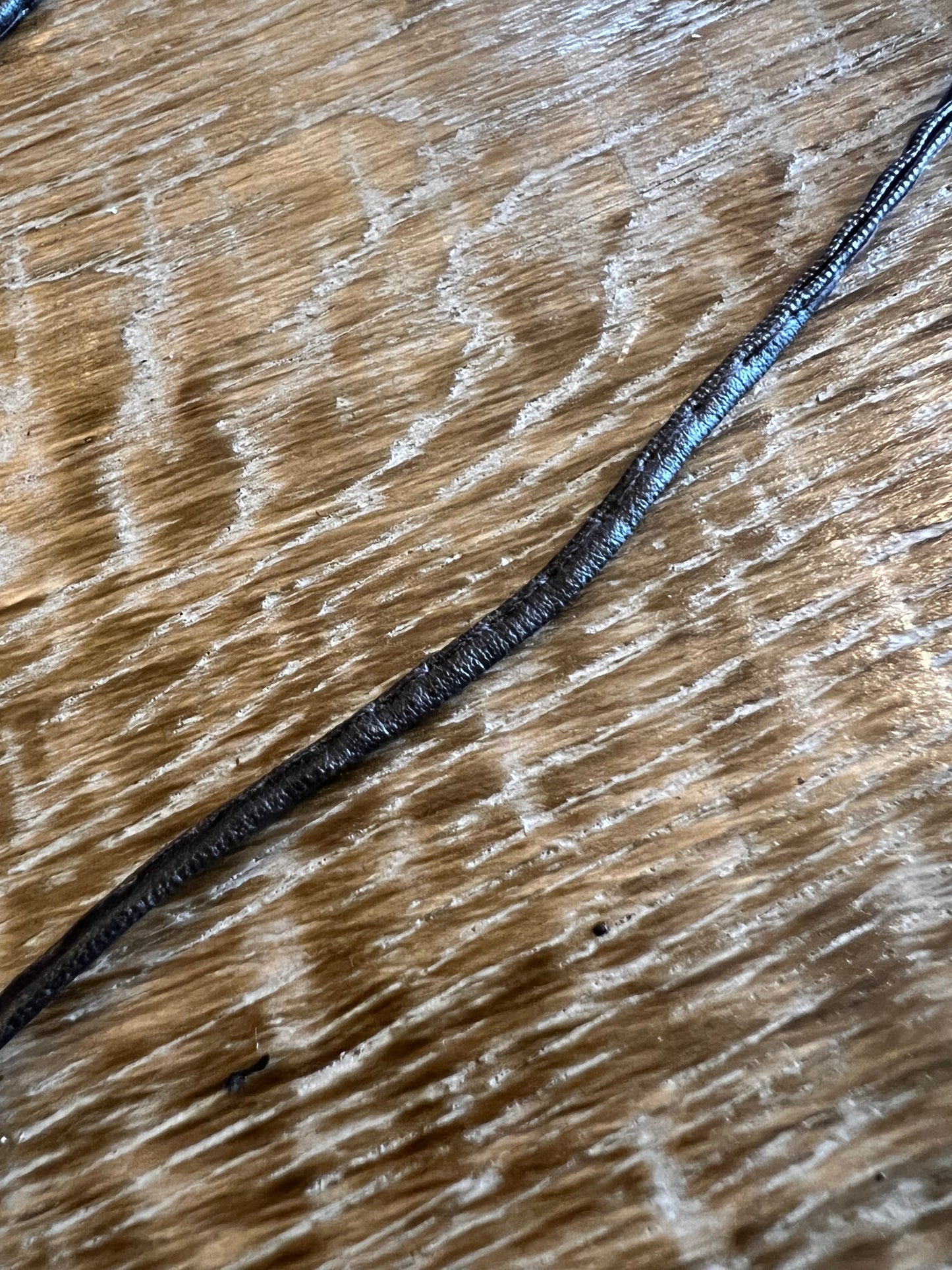 3mm Faux Leather Stitched Cord