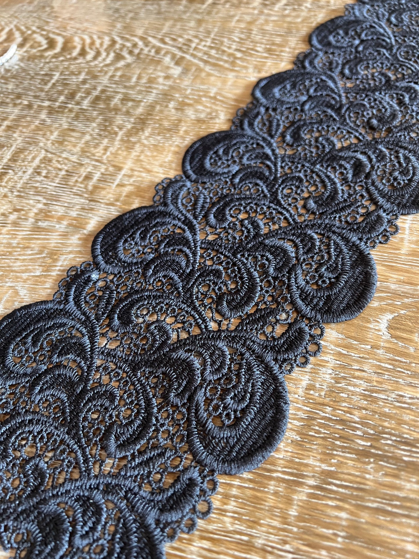 13cm Black Lace