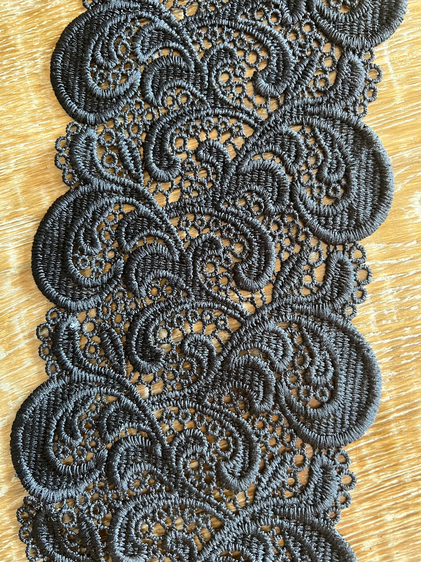 13cm Black Lace