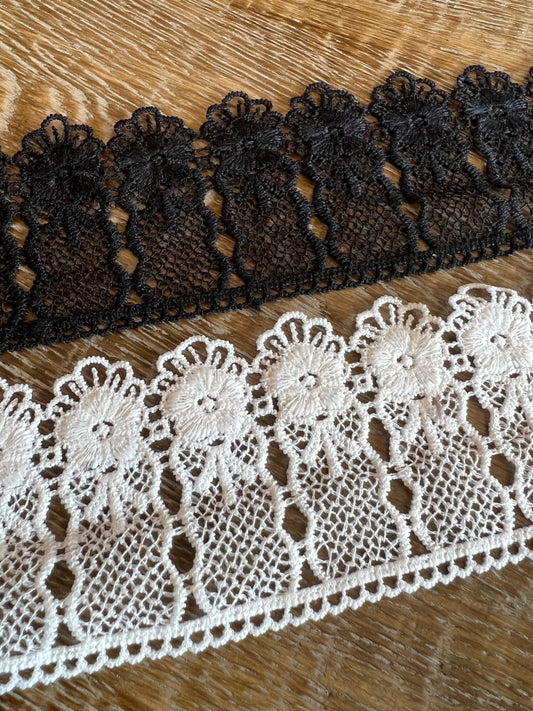 7cm Floral Column Lace