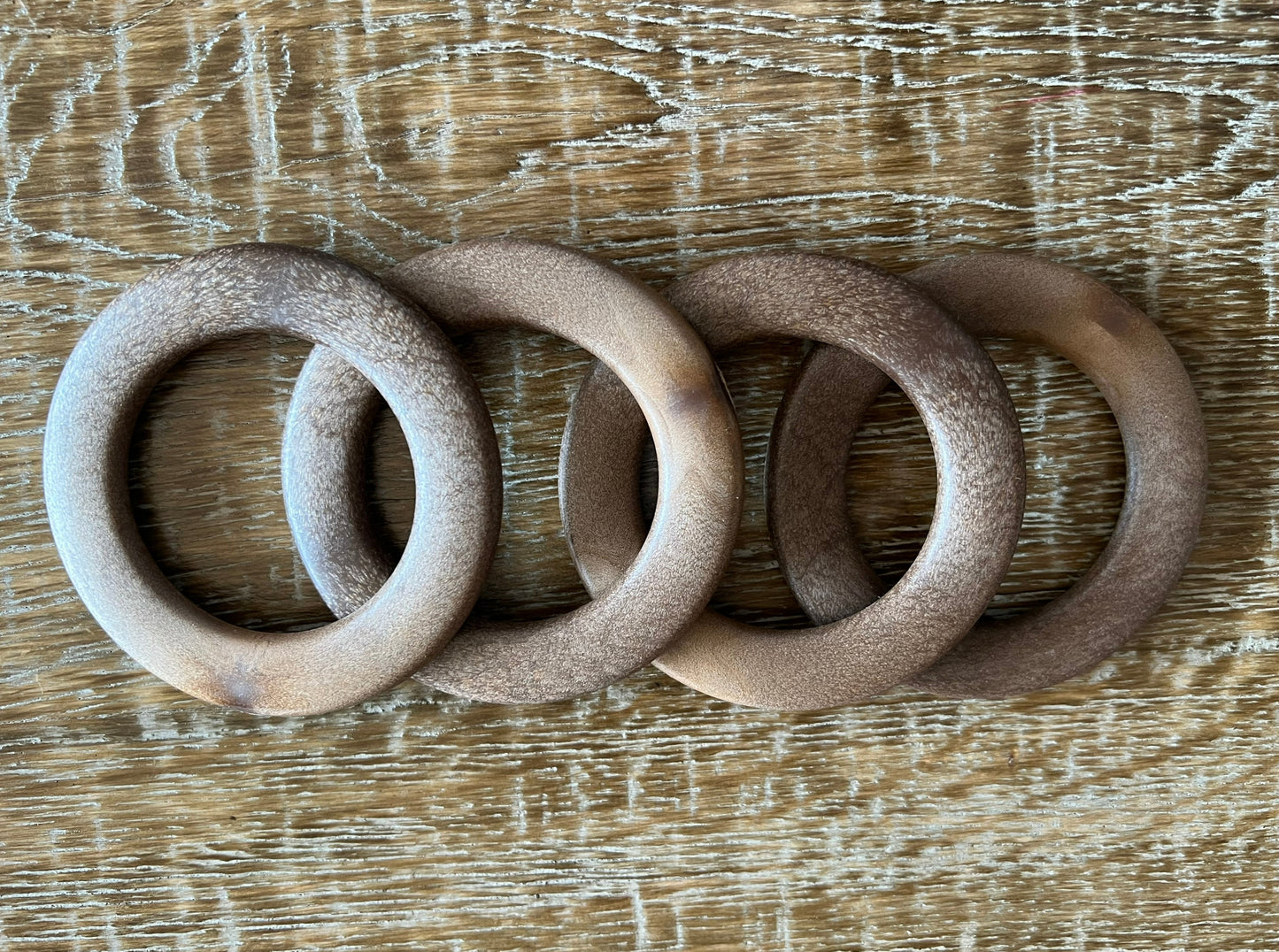 75mm Wooden Rings