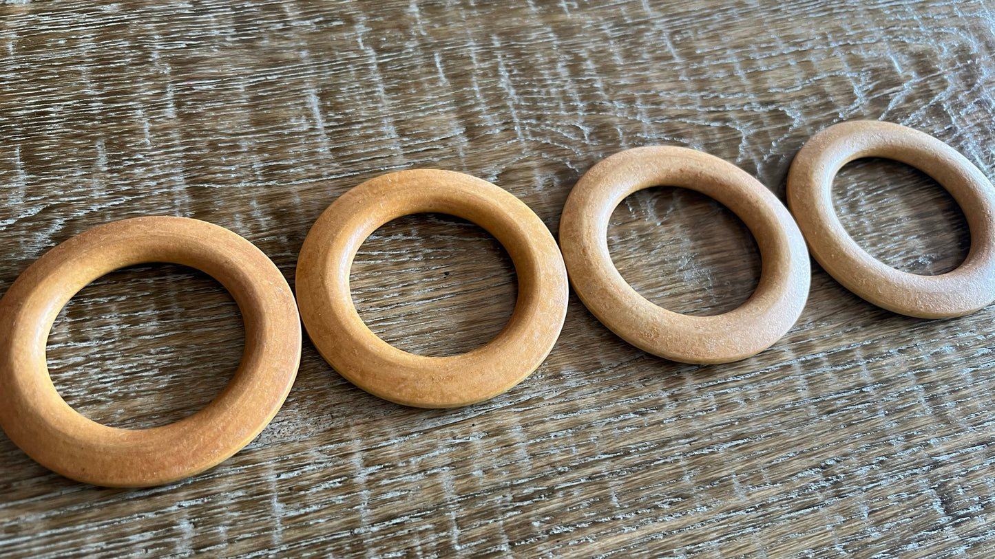 73mm Light Wooden Ring