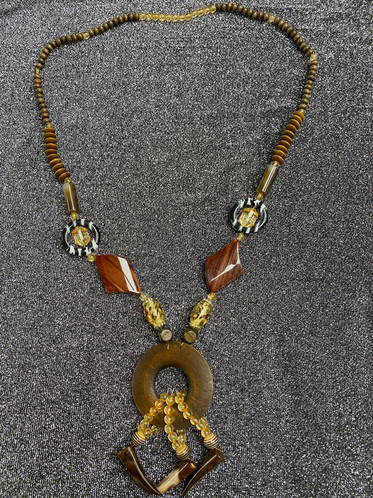 Ethnic Beaded Necklace