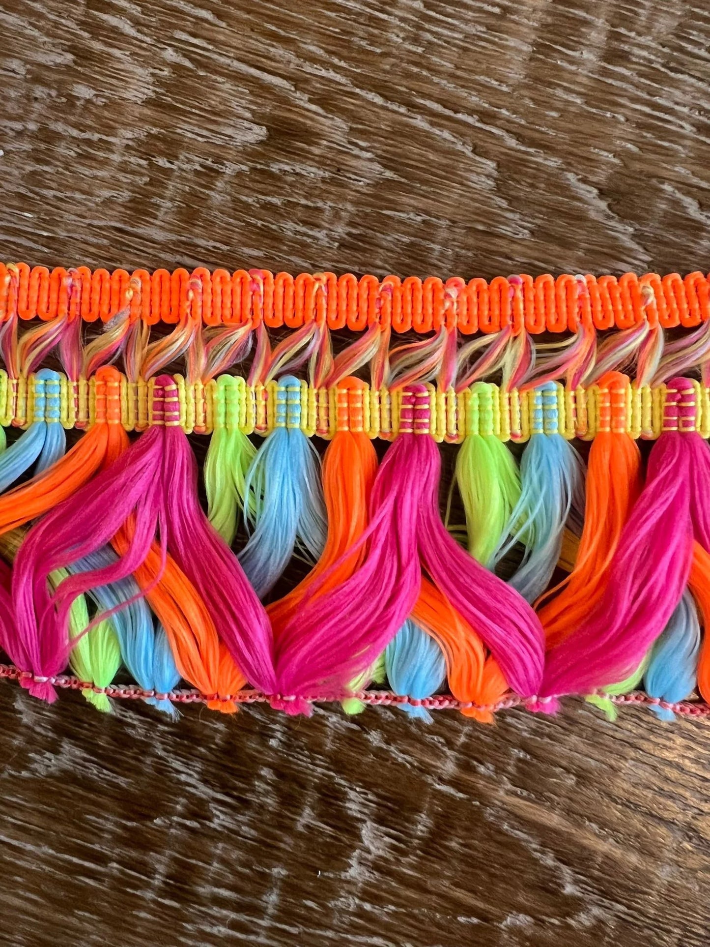 7cm Neon Tassel Fringe