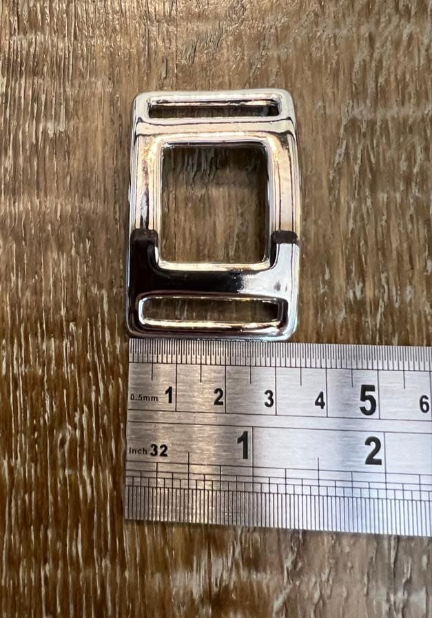 6cm Fabulous Buckles, Shiny Silver, Belt Buckles