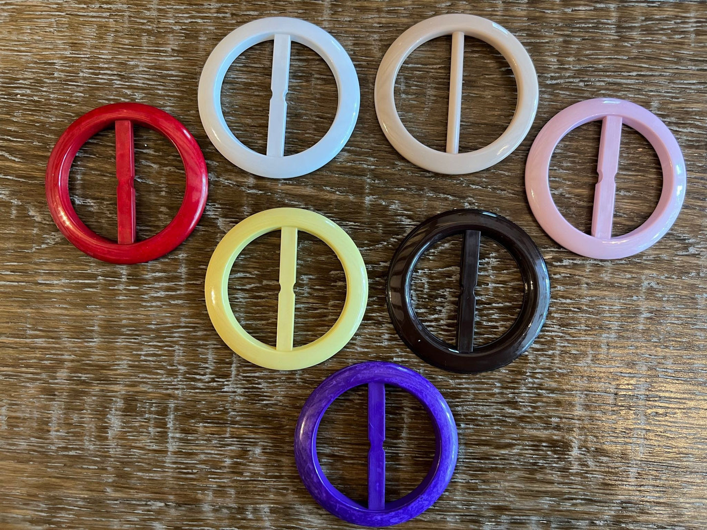 Colourful Plastic Buckles