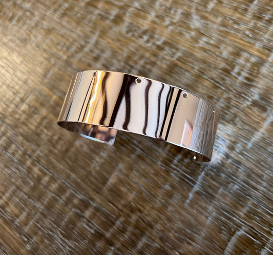 Sew on Gold Metal Cuff