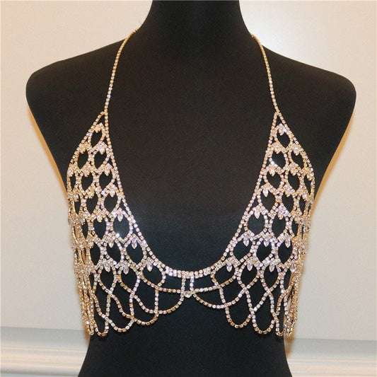 Diamante Bralette Top